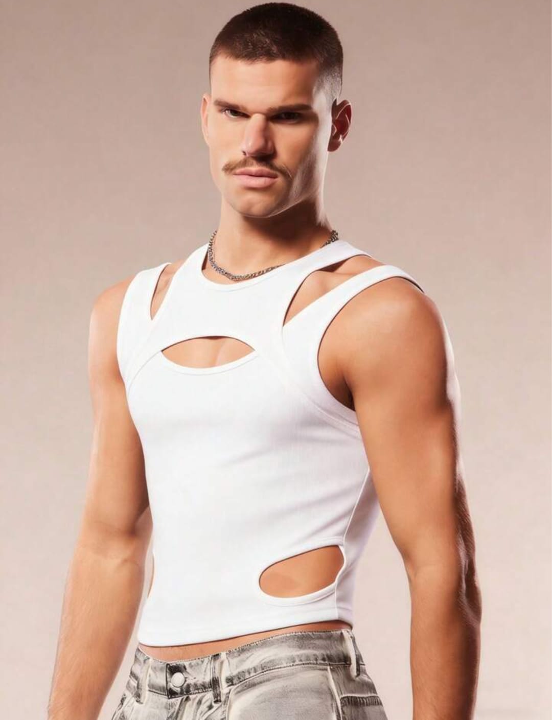 Arctic Cutout Tank Top